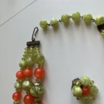 Thumbnail for Collier & boucle d’oreille vintage