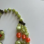 Thumbnail for Collier & boucle d’oreille vintage