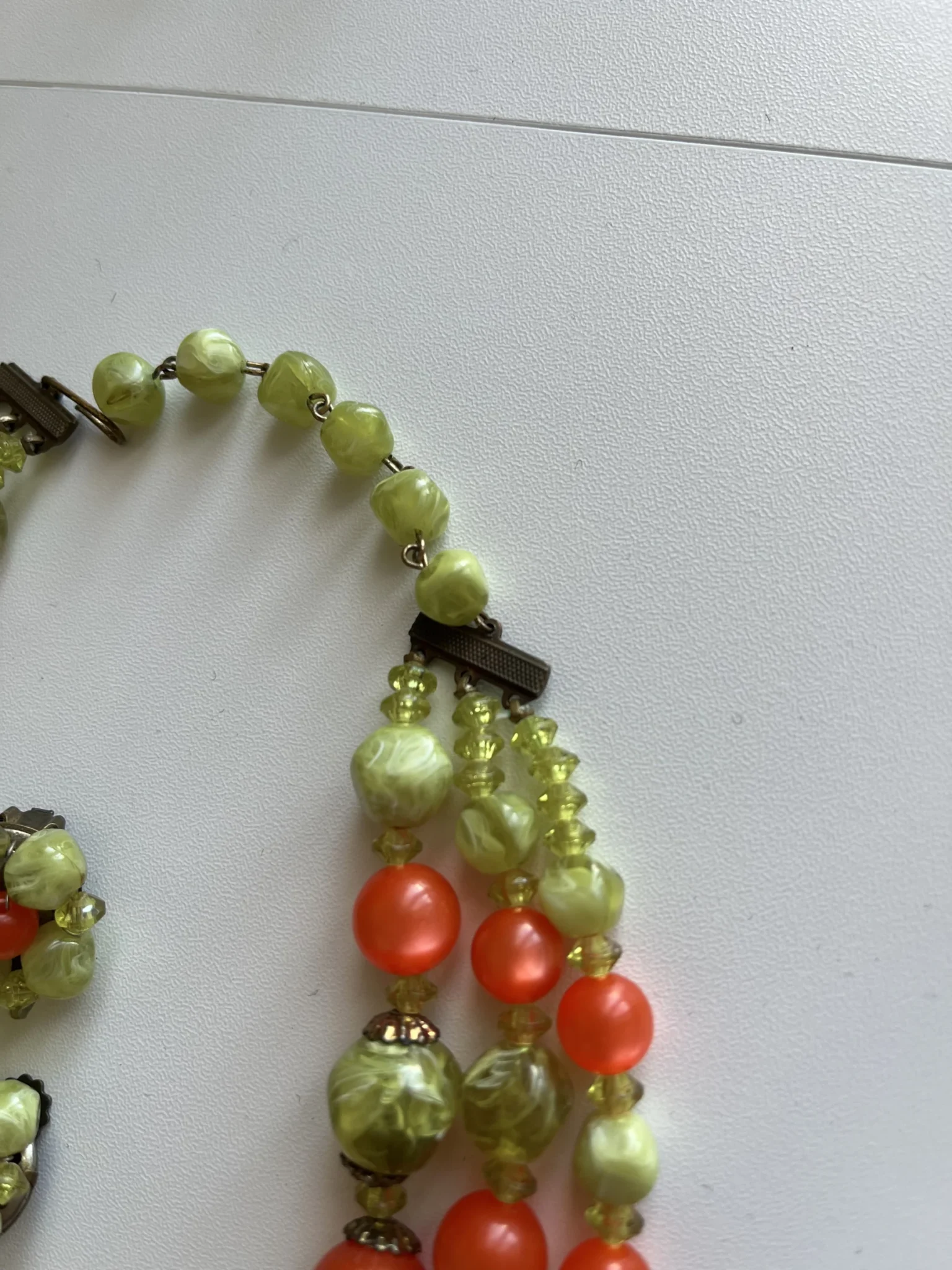 Image for Collier & boucle d’oreille vintage
