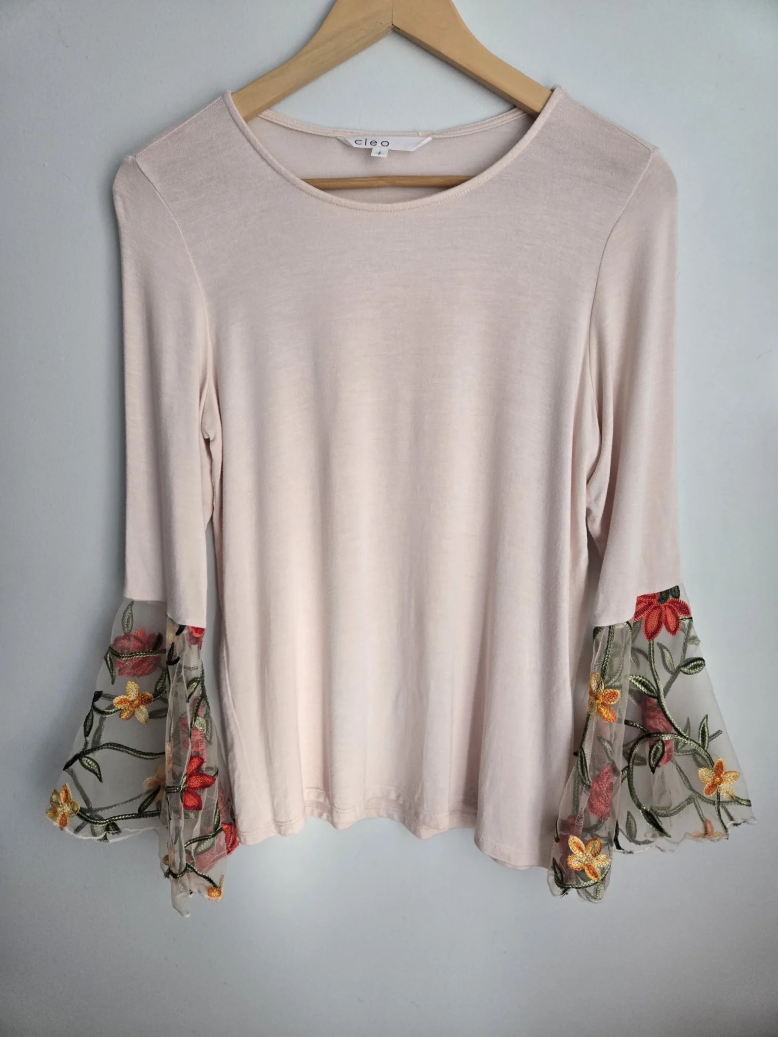 Featured image for Jumper with floral sleeves