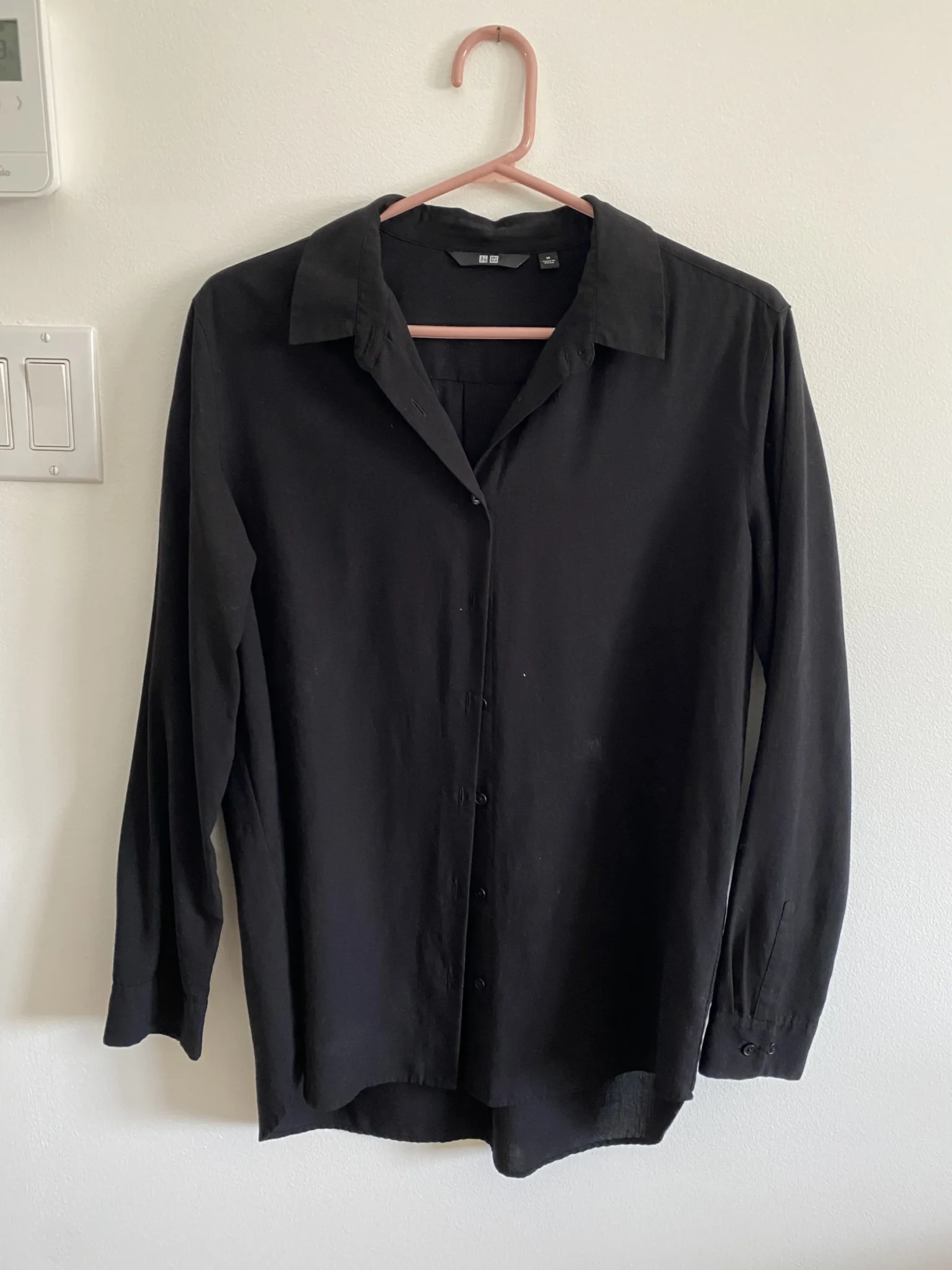 Featured image for Blouse noire Uniqlo M