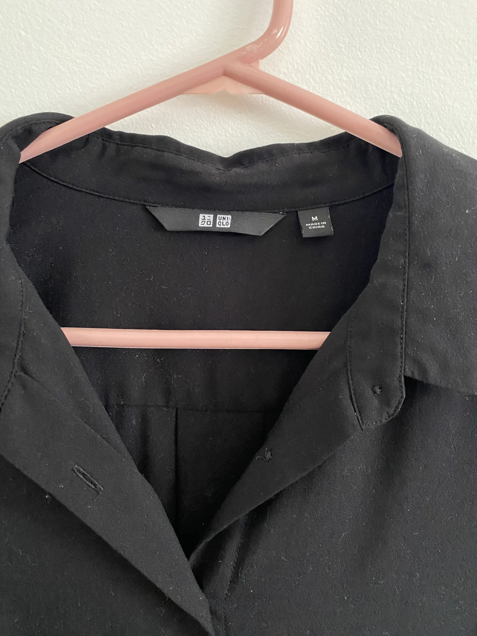 Image for Blouse noire Uniqlo M