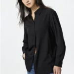 Thumbnail for Blouse noire Uniqlo M