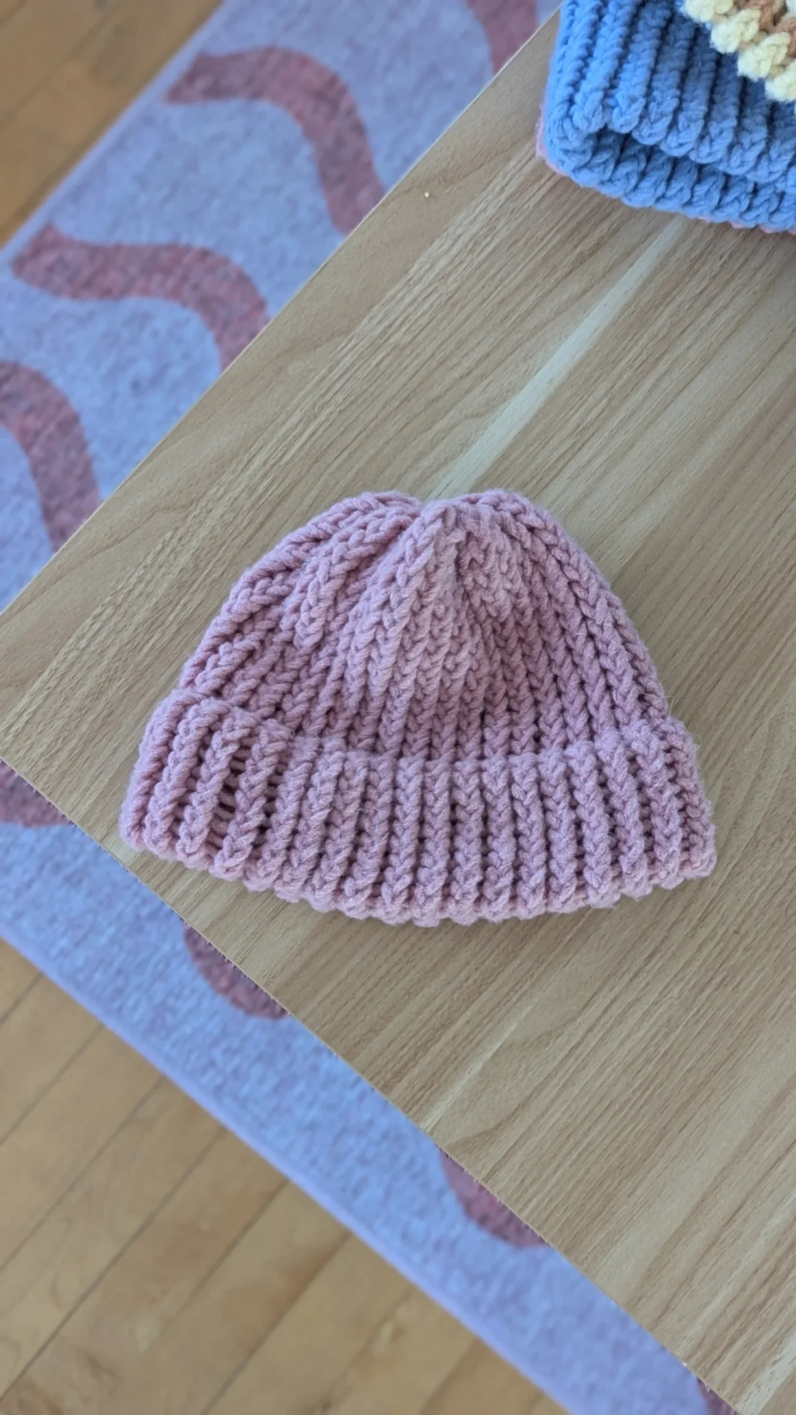 Featured image for Belle petite tuque rose