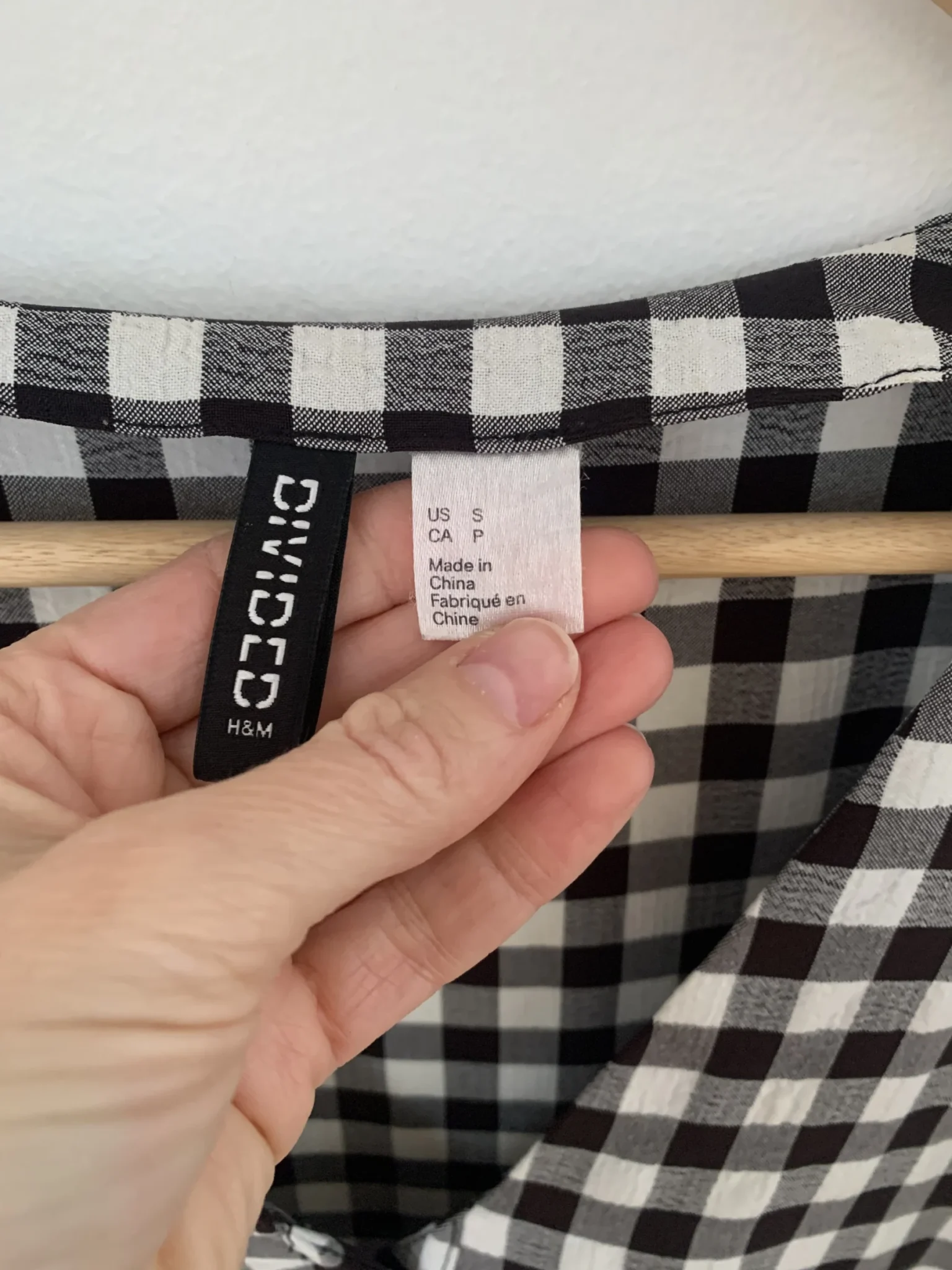 Image for Robe bohème imprime vichy