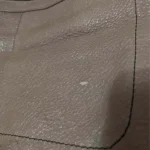 Thumbnail for Large black and grey leather bag by Séquoia