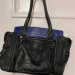 Featured thumbnail for Sac cuir croco marque Lancaster