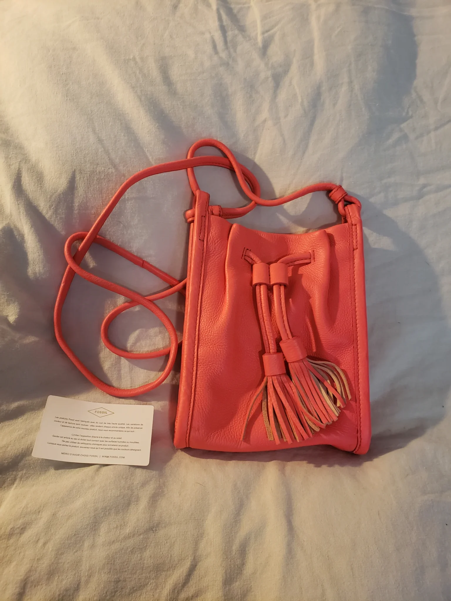 Featured image for Fossil - Genuine leather handbag. *Brand new.