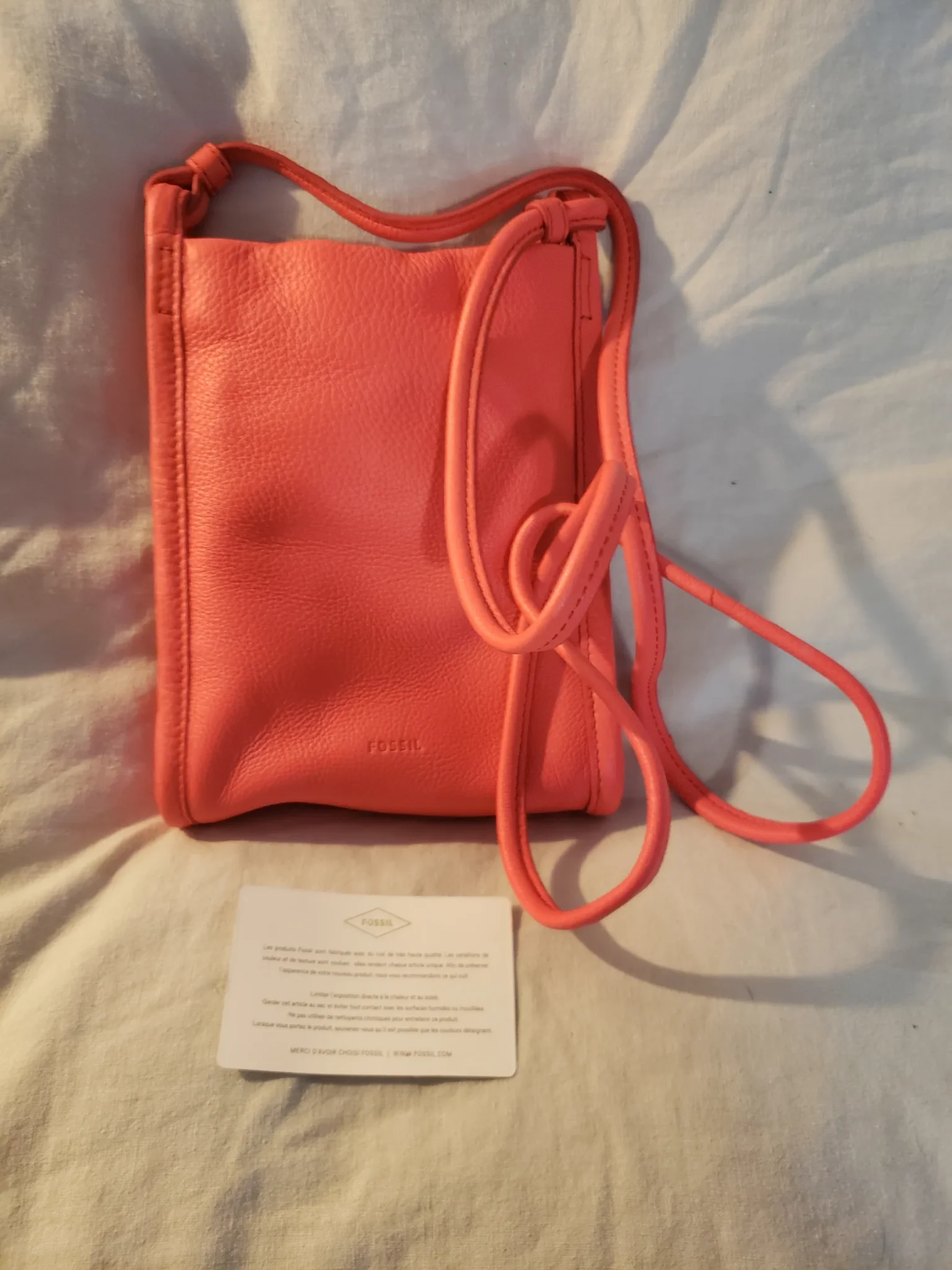 Image for Fossil - Genuine leather handbag. *Brand new.