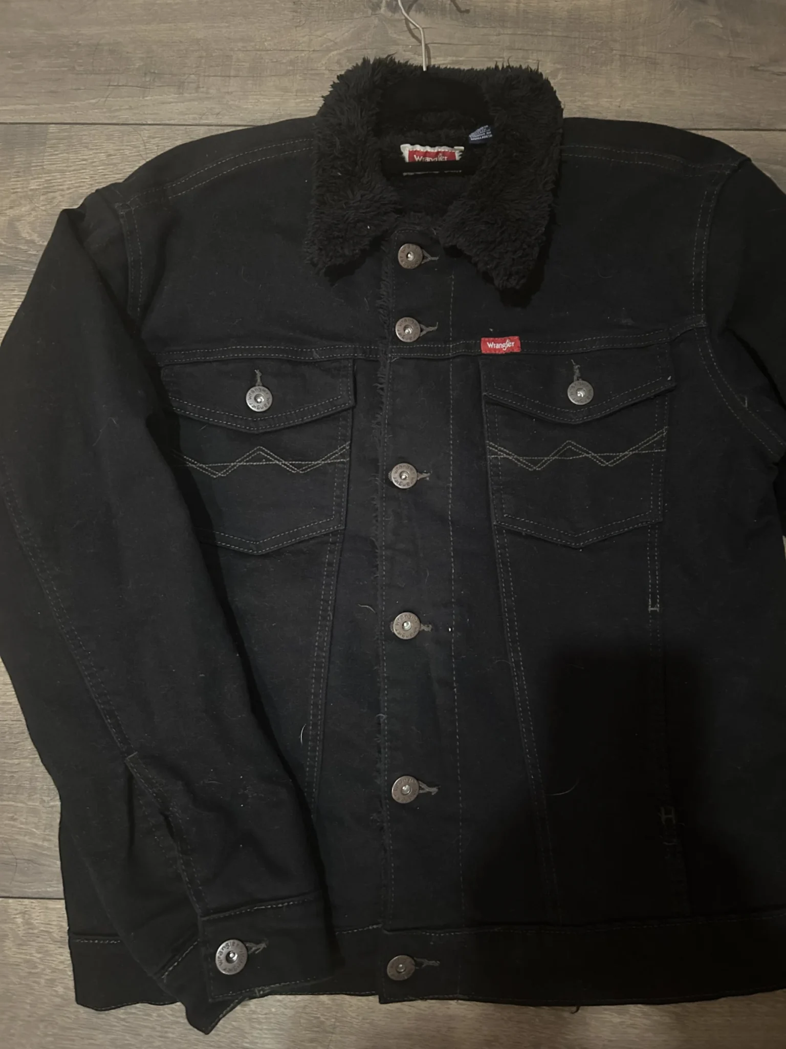 Featured image for Wrangler denim jacket