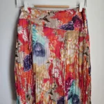 Featured thumbnail for Tribal accordion pleat skirt