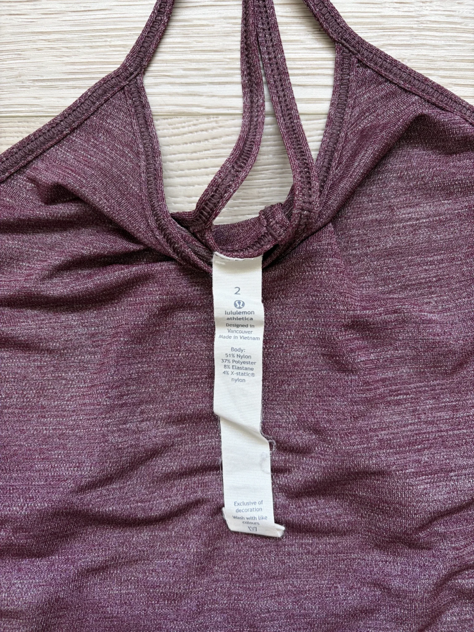 Image for Camisole with swimmer's back