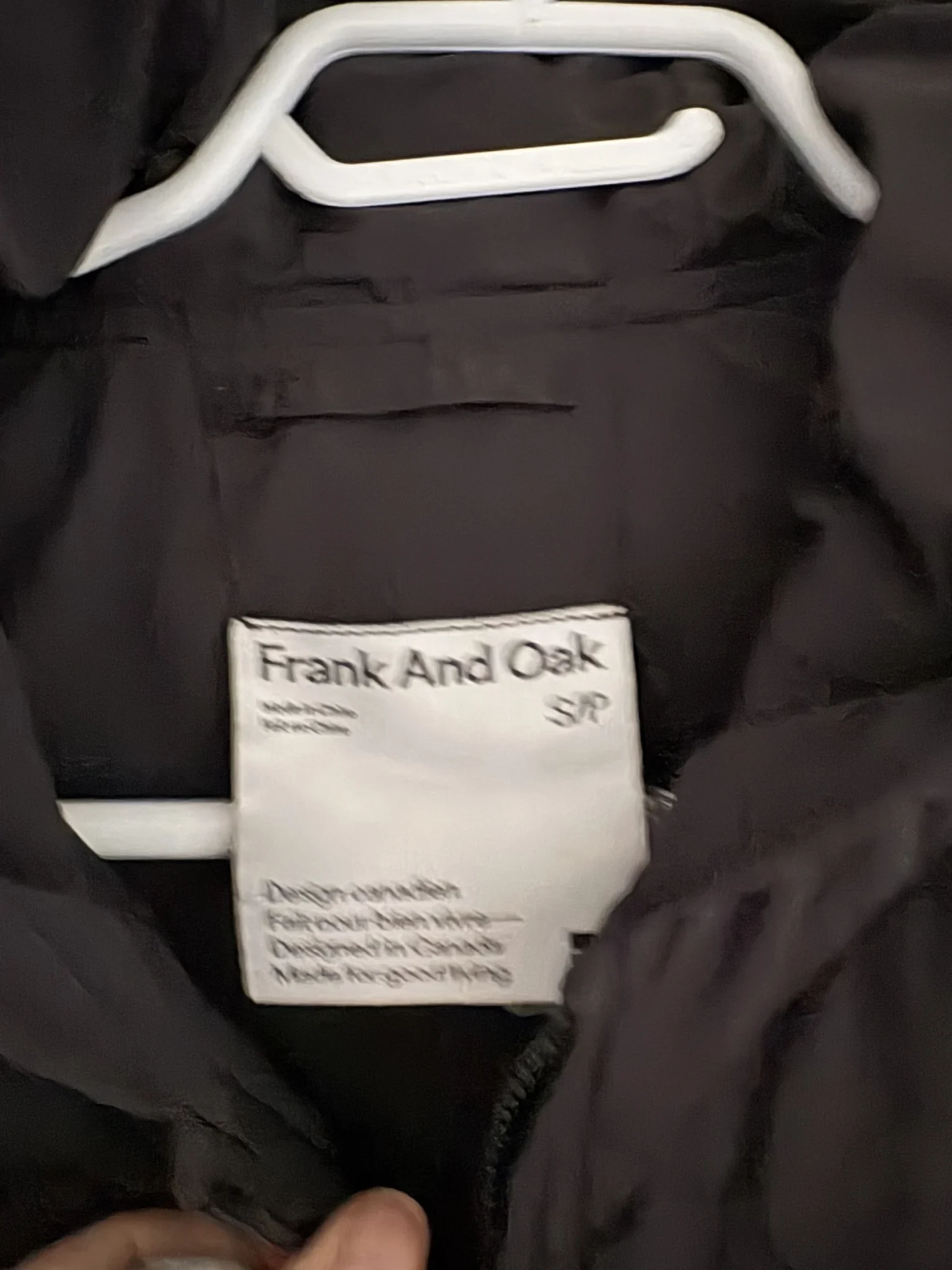 Image for The Skyline maxi hooded Frank and Oak