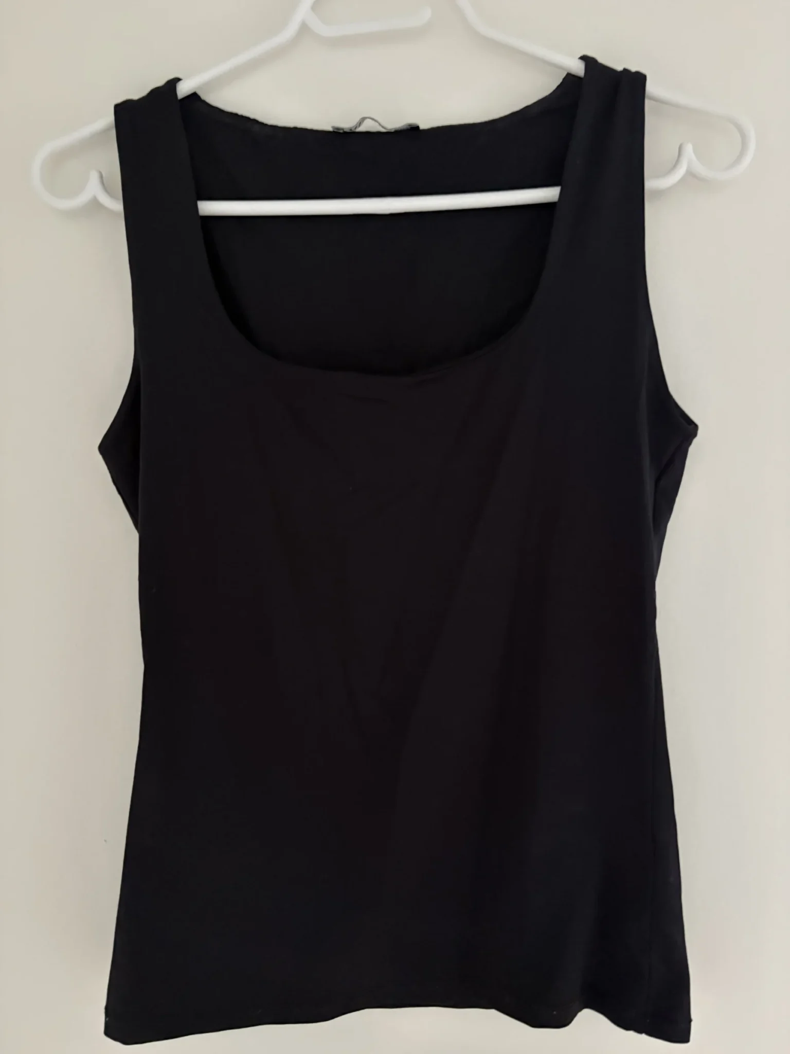Featured image for Basic black camisole Zara M