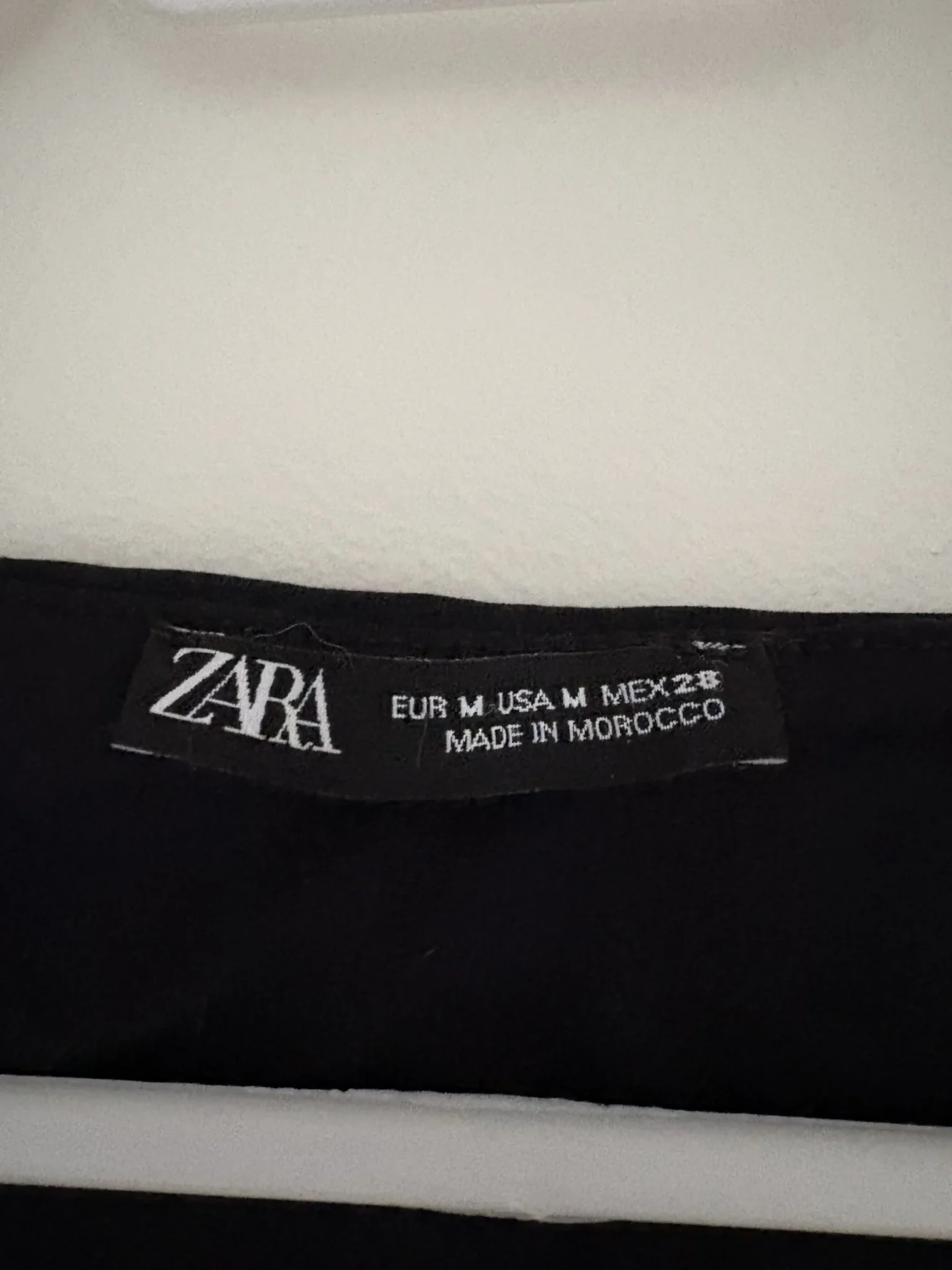 Image for Basic black camisole Zara M