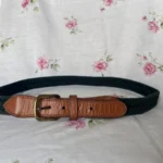 Thumbnail for Ceinture tressé vintage