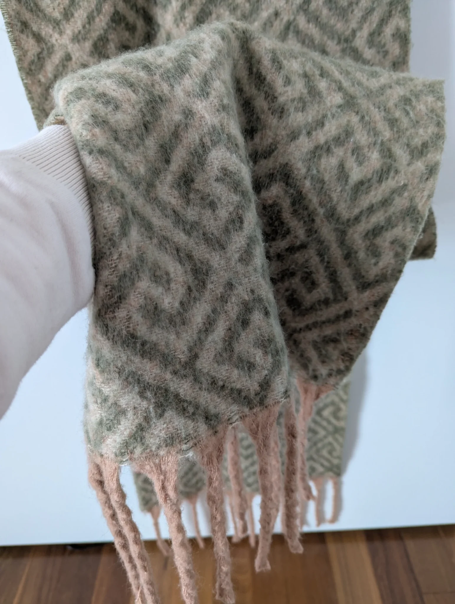 Image for Foulard à motif géométrique