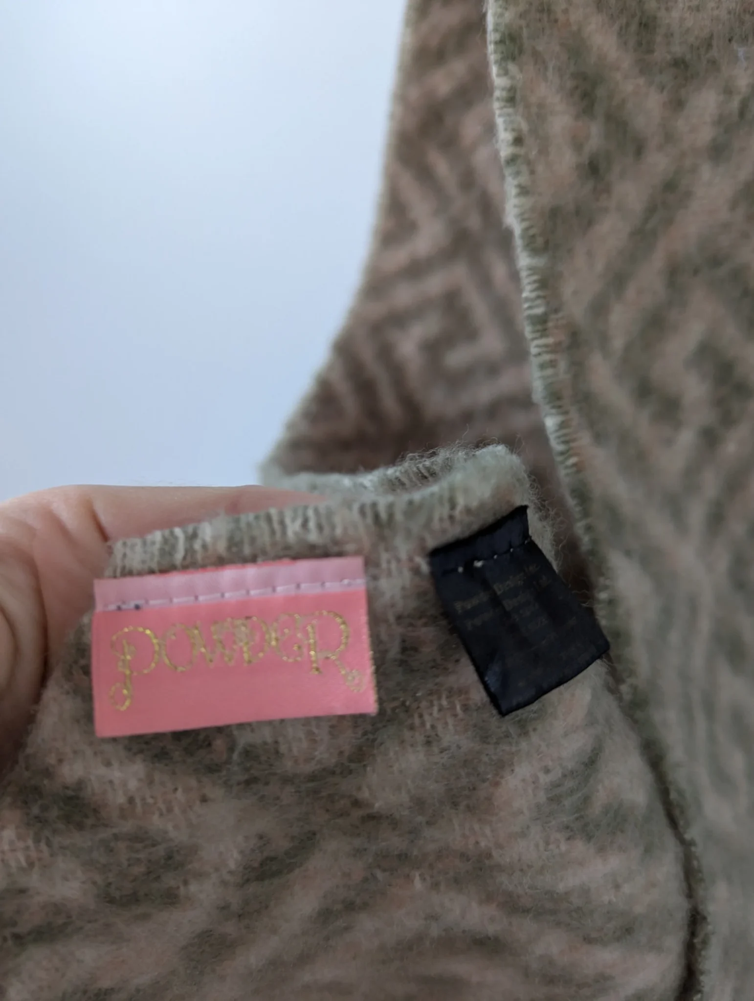 Image for Foulard à motif géométrique