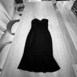 Featured thumbnail for BCBG black strapless dress size 8