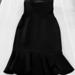 Thumbnail for BCBG black strapless dress size 8