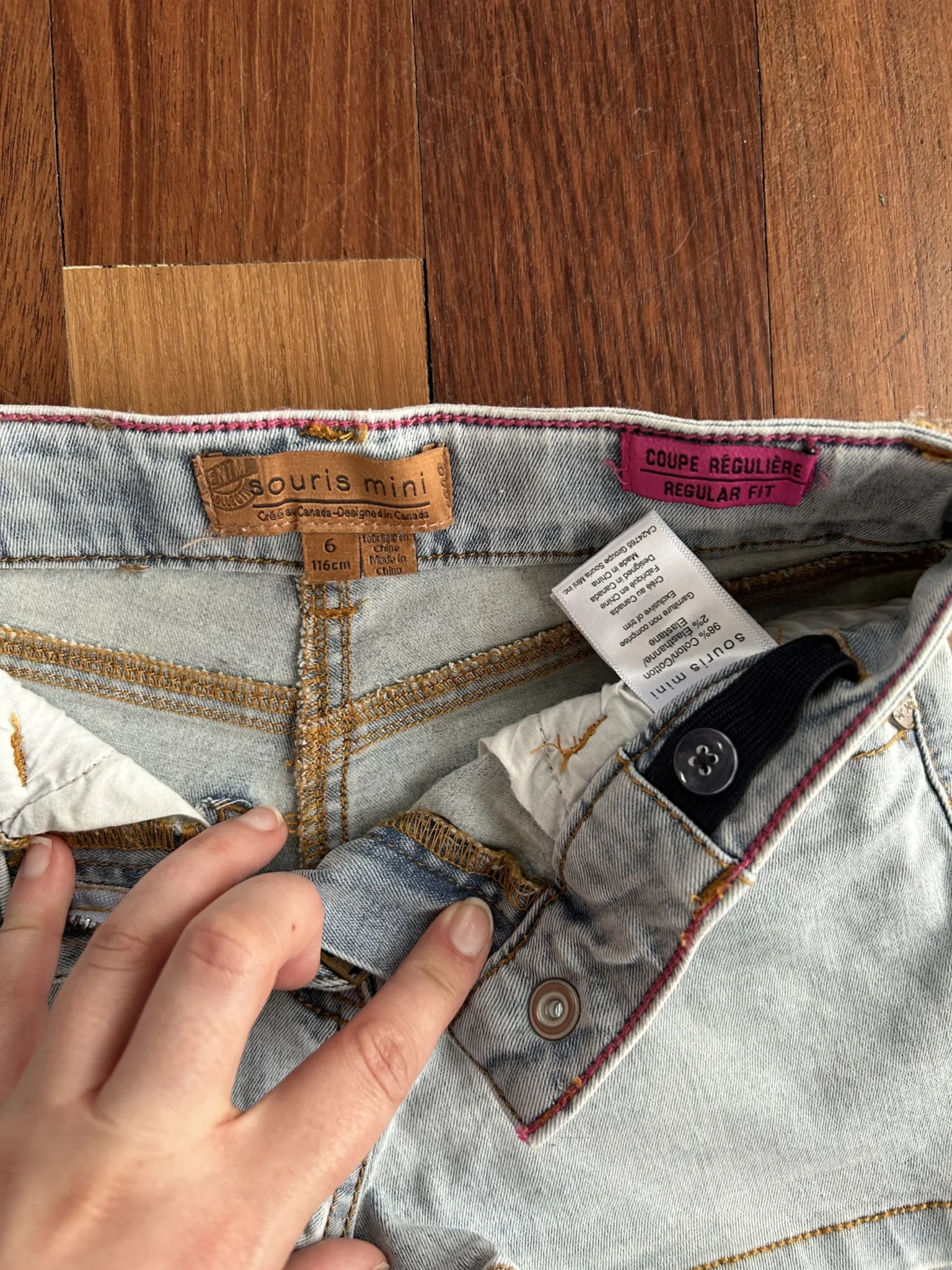 Image for Denim shorts, Souris Mini, 6T