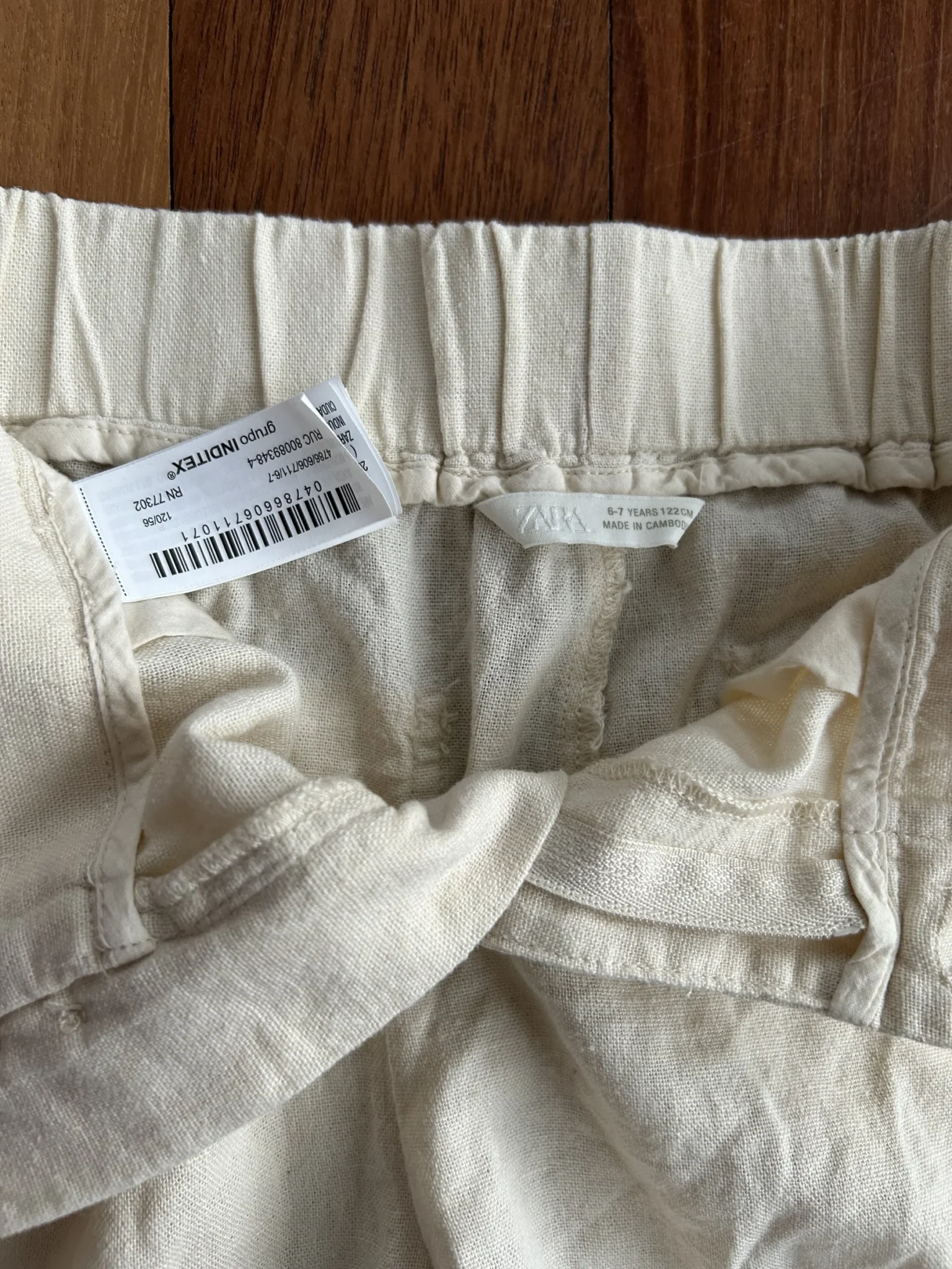 Image for Bermuda shorts, Zara, 7T