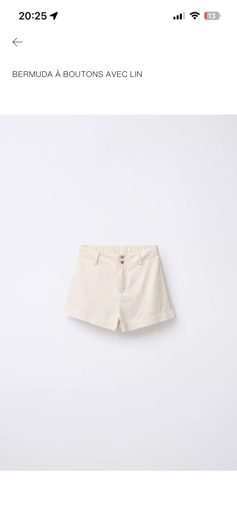 Image for Bermuda shorts, Zara, 7T