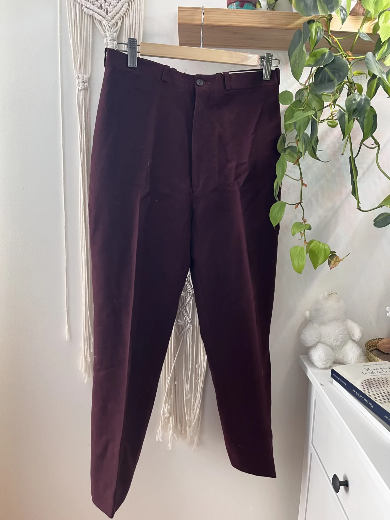 Image for Vintage trousers 100% wool