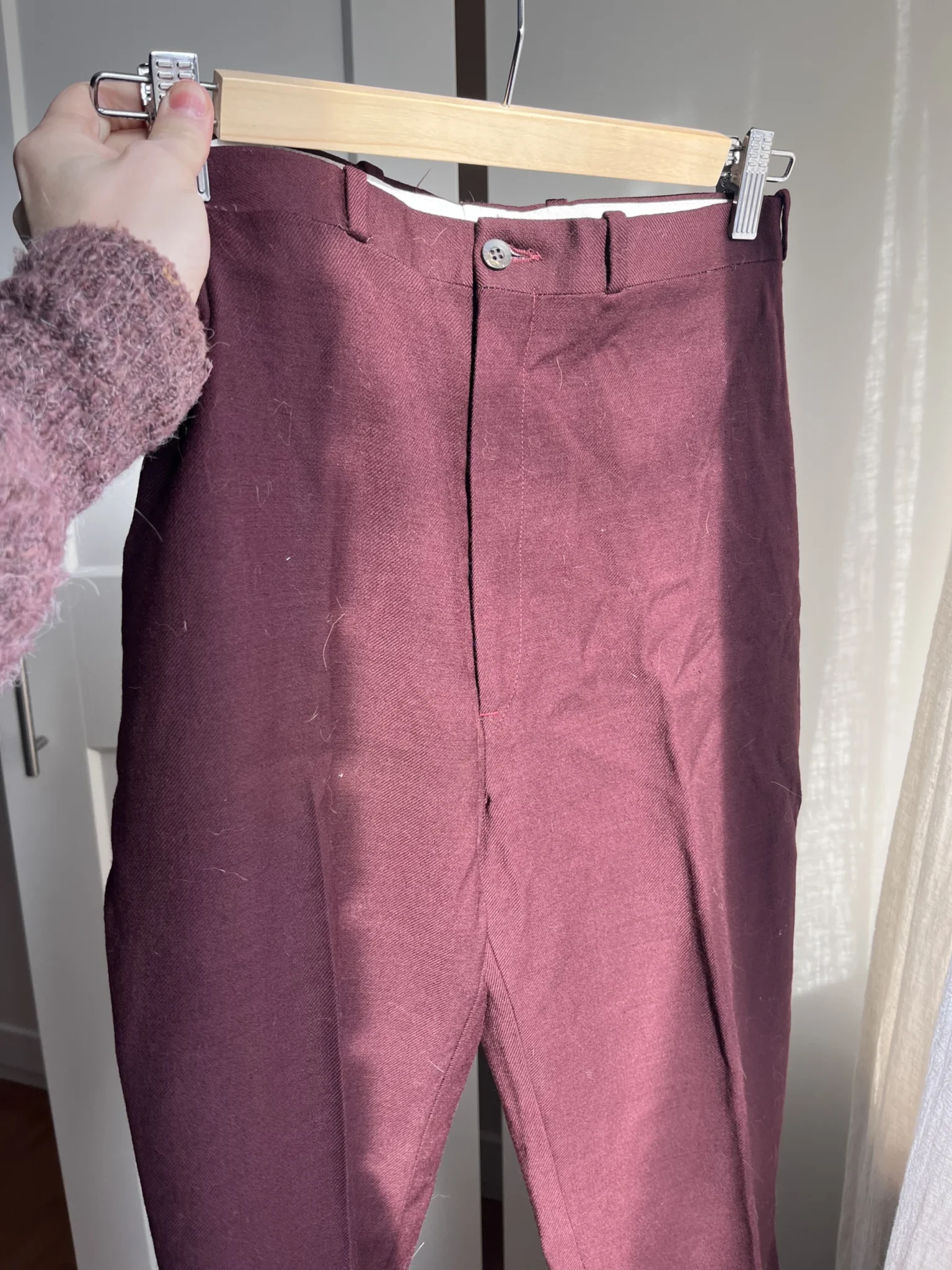 Image for Vintage trousers 100% wool