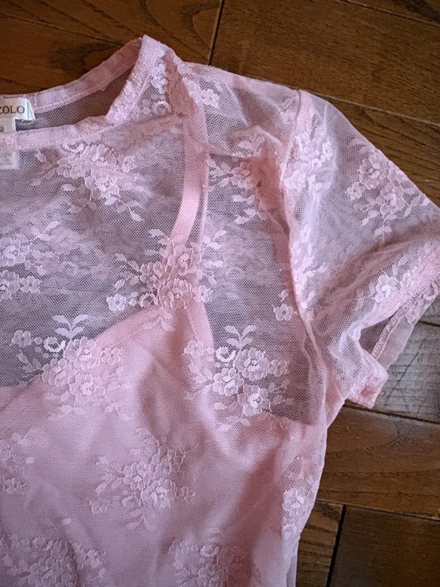 Featured image for Lace T shirt