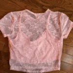 Thumbnail for Lace T shirt