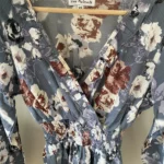 Thumbnail for Robe fleurie Rose Maternité