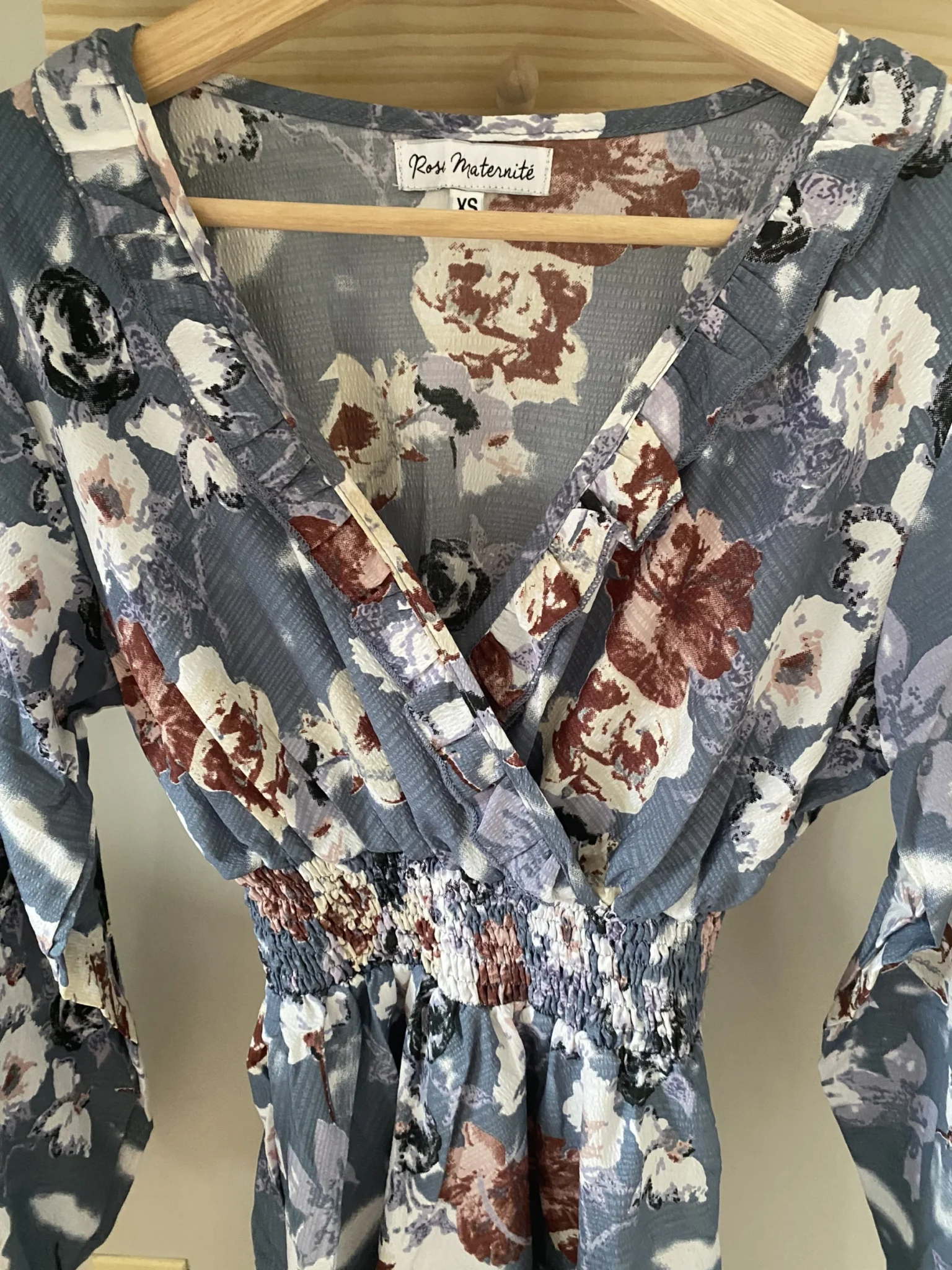 Image for Robe fleurie Rose Maternité