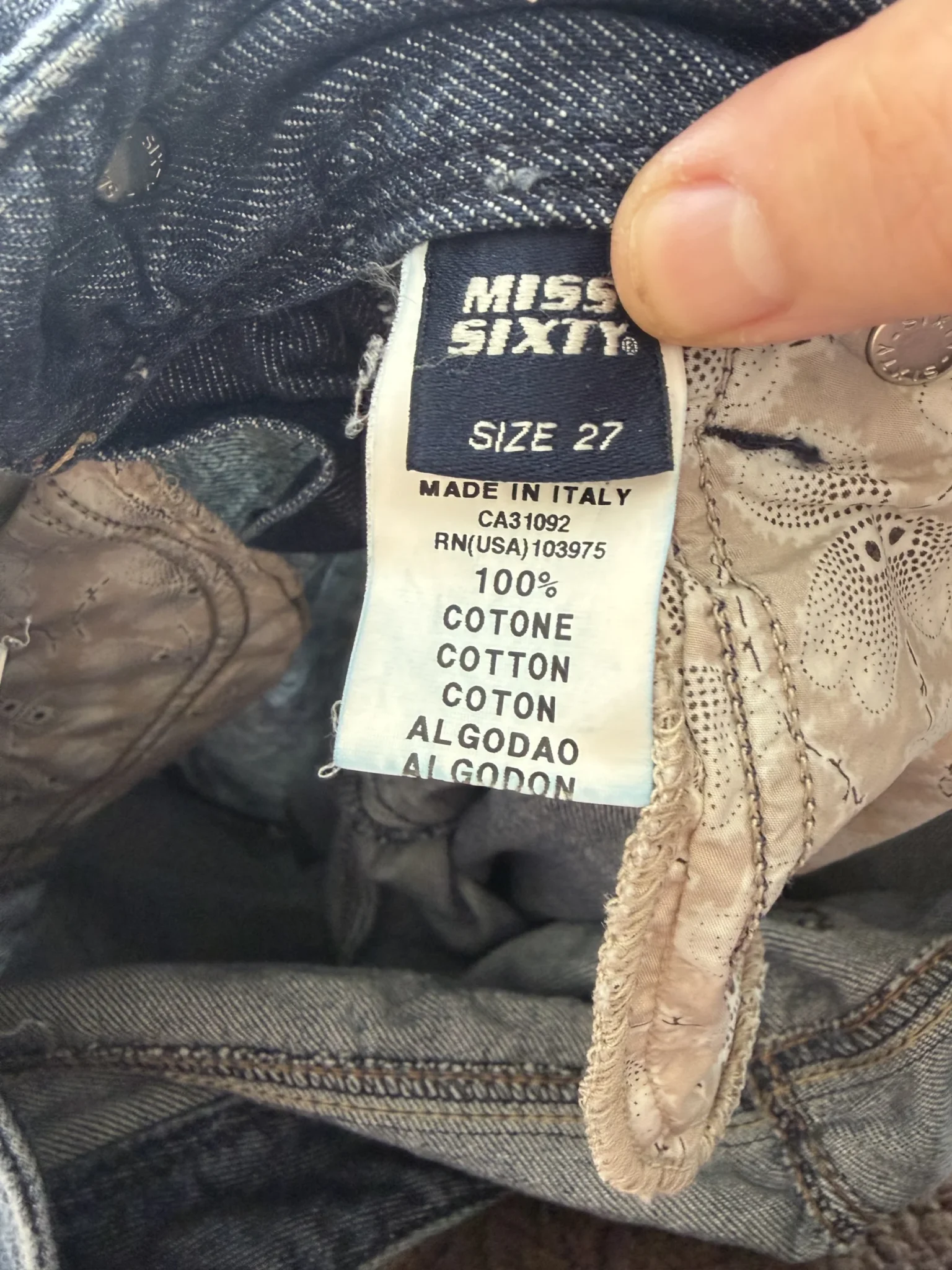 Image for Jeans Miss Sixty taille 27