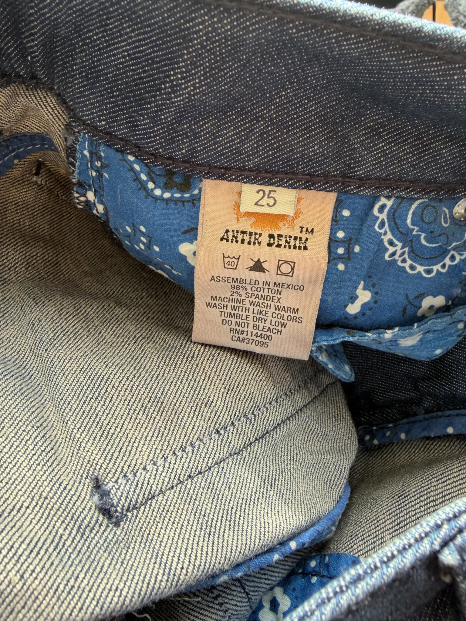Image for Jeans taille 25 Antik Denim