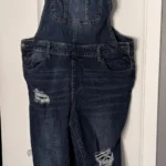 Featured thumbnail for Salopette de jeans ajusté