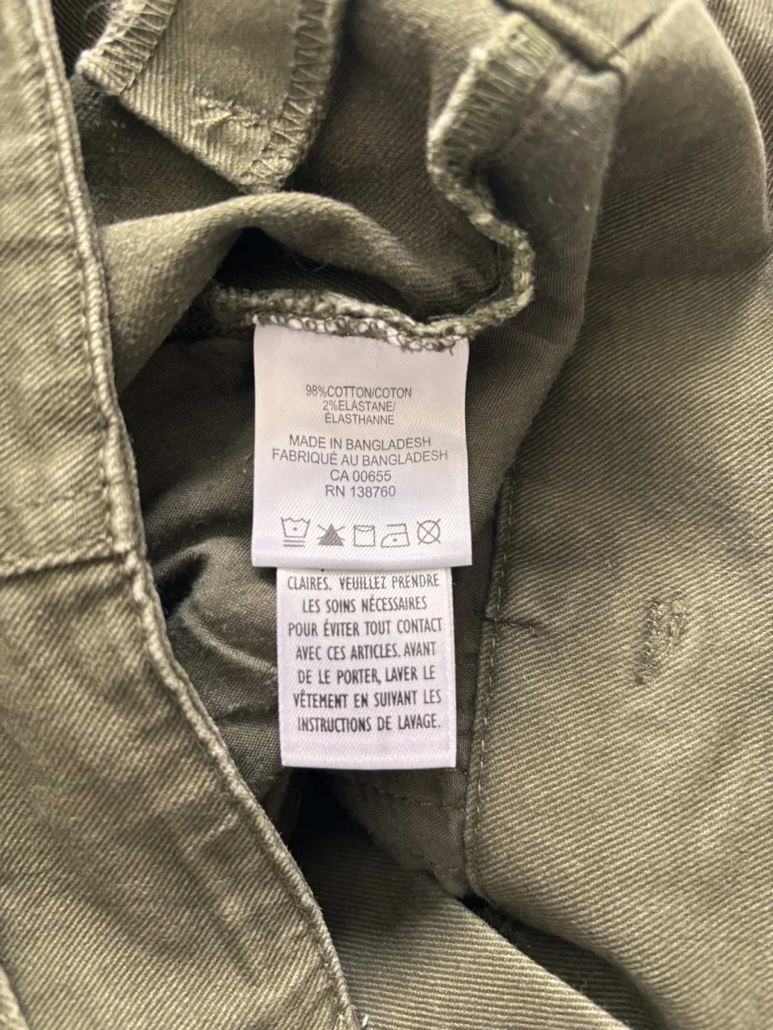 Image for Jeans kaki