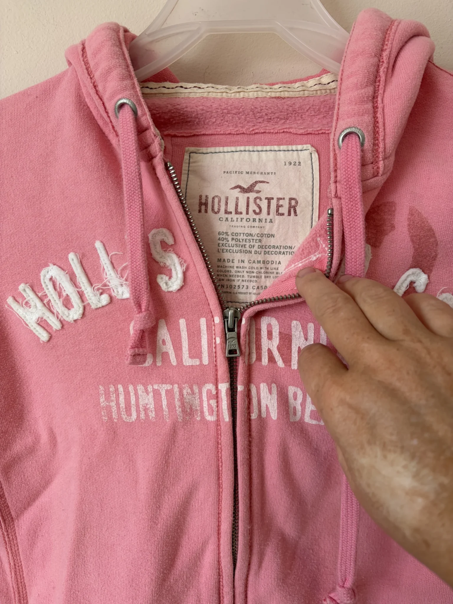 Image for Veste Hollister taille S