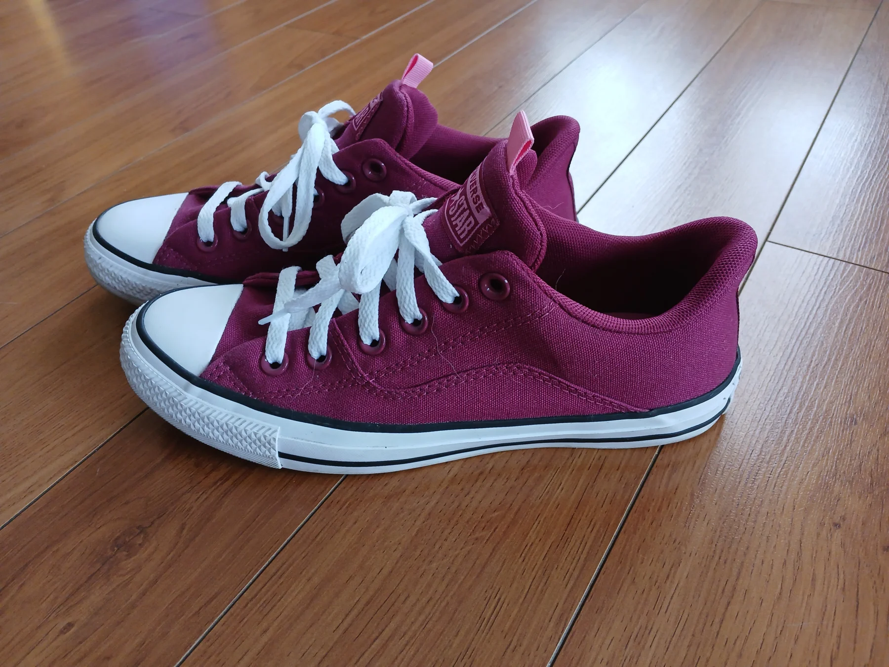 Converse burgundy Converse seconde main