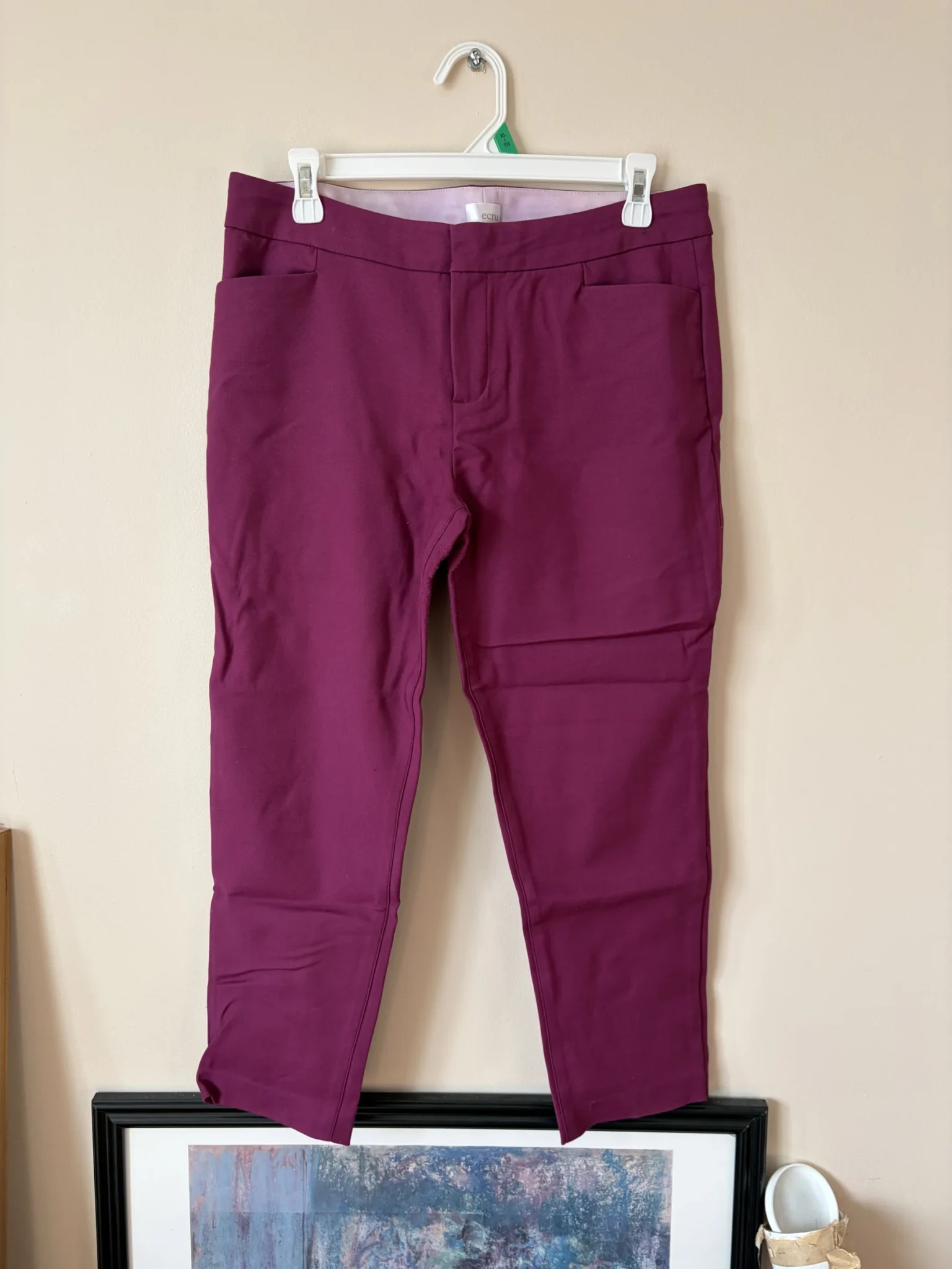 Featured image for Pantalon 3/4 magenta taille 8