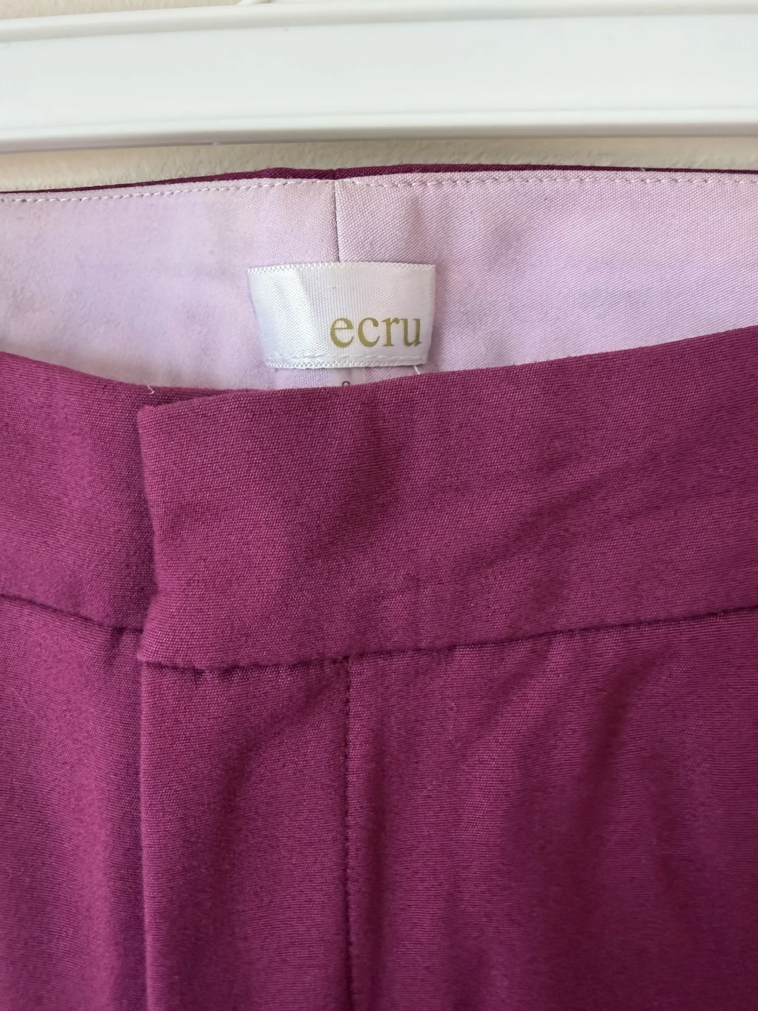 Image for Pantalon 3/4 magenta taille 8