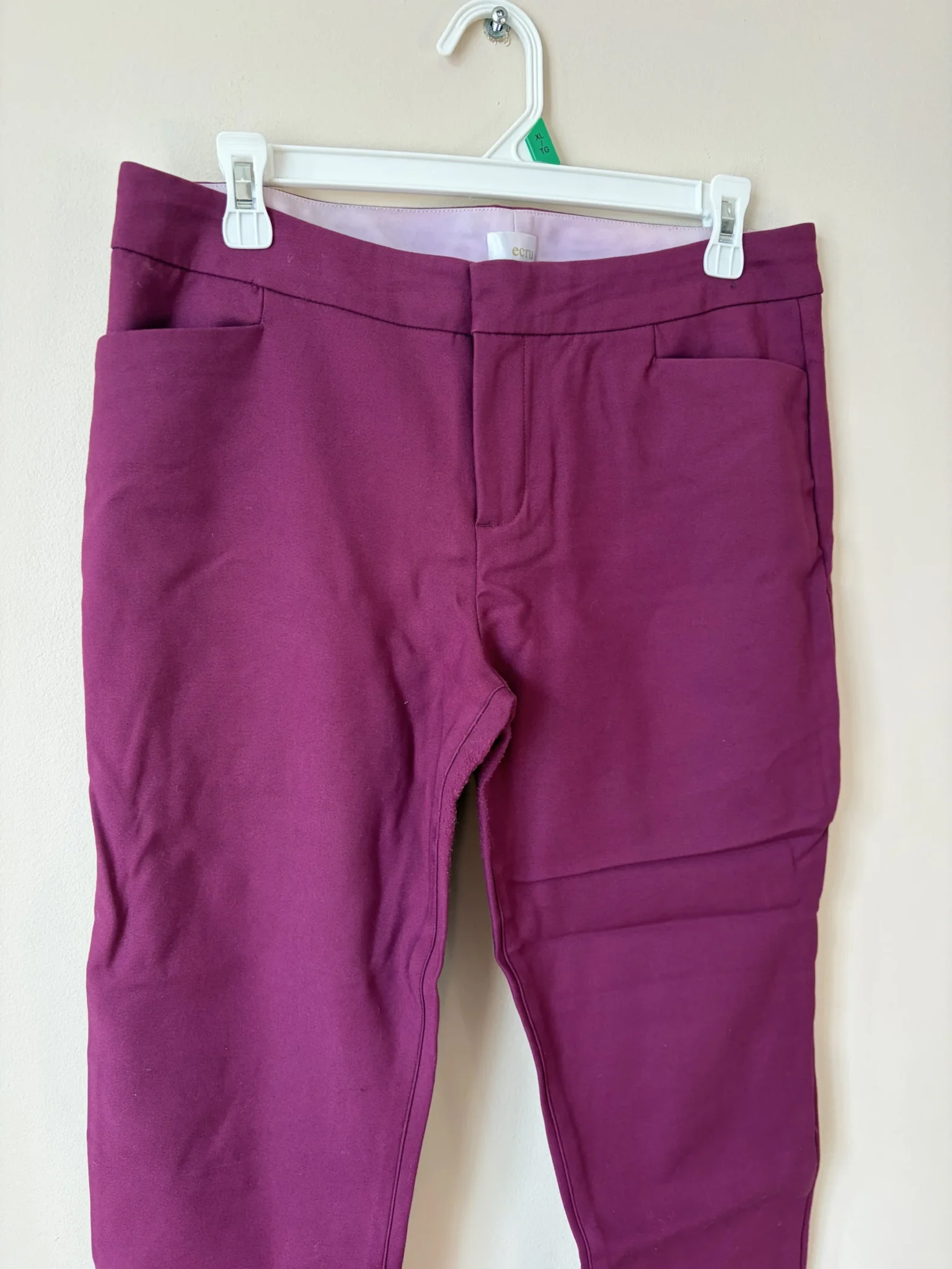 Image for Pantalon 3/4 magenta taille 8