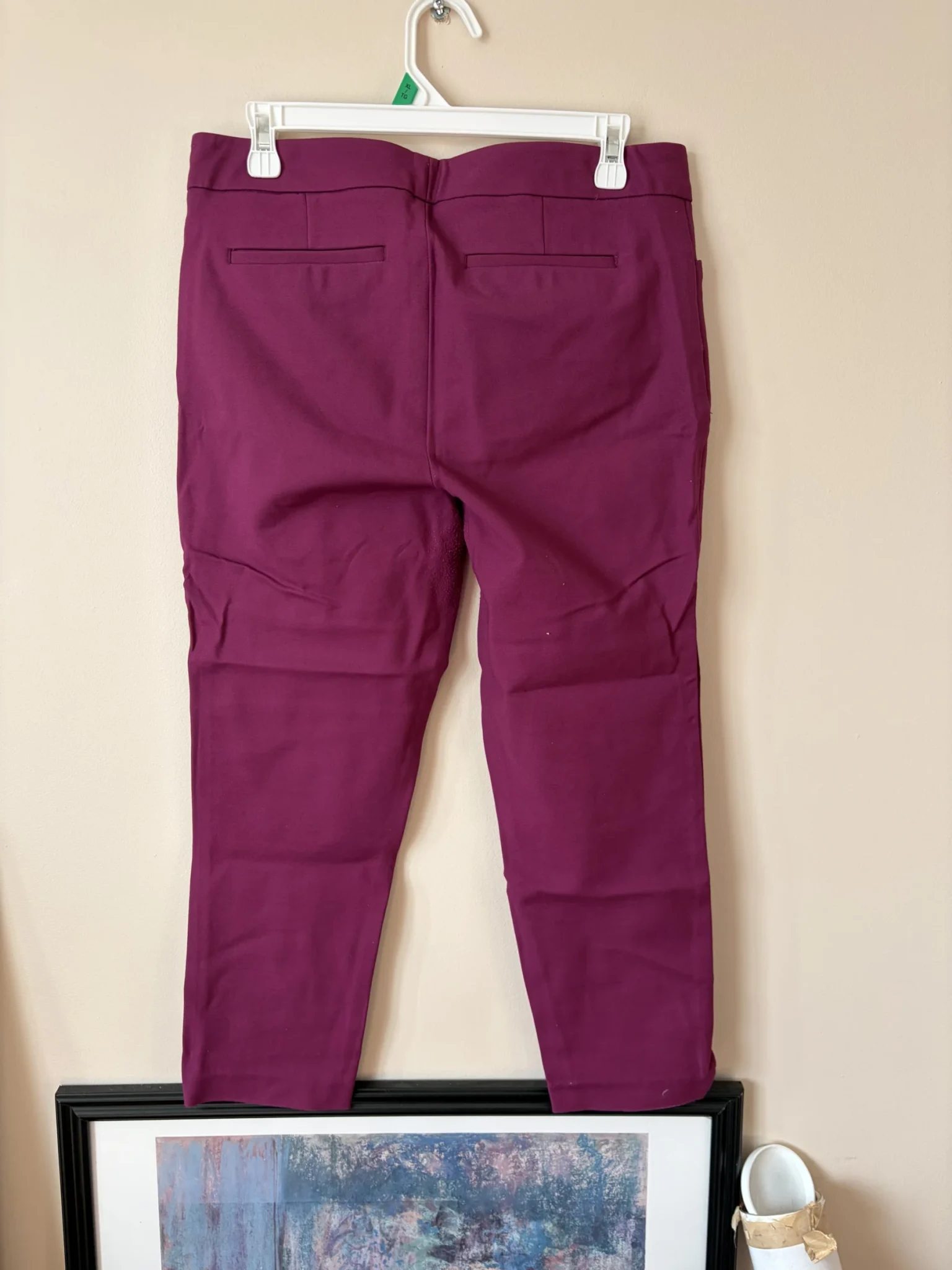Image for Pantalon 3/4 magenta taille 8