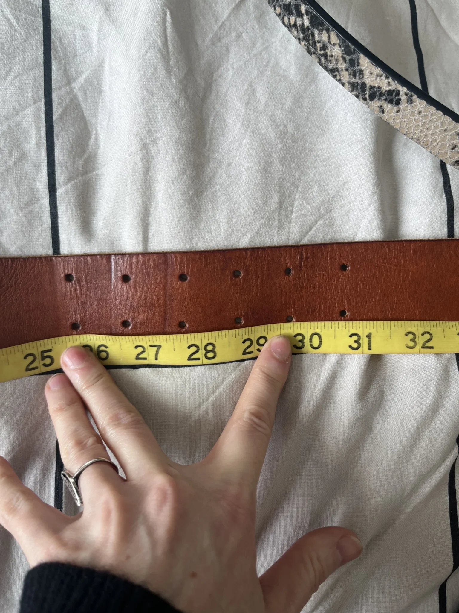 Image for Ceinture vintage cuir