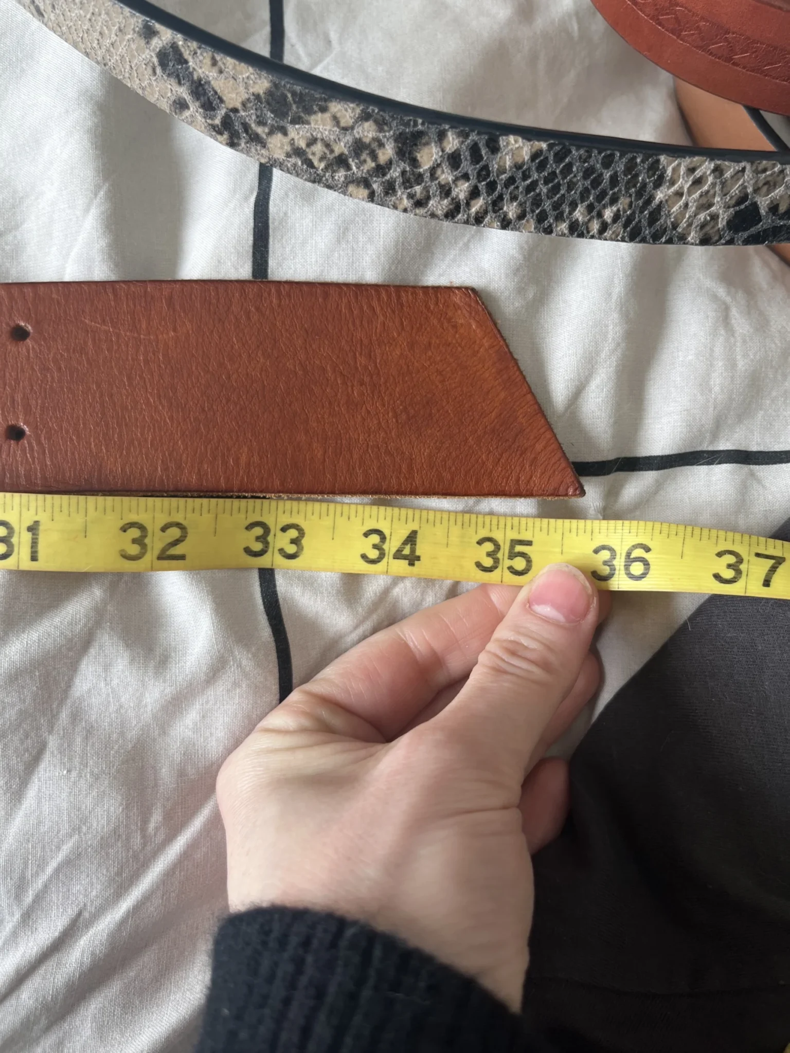 Image for Ceinture vintage cuir