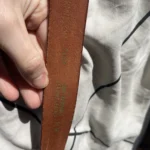 Thumbnail for Ceinture vintage en cuir