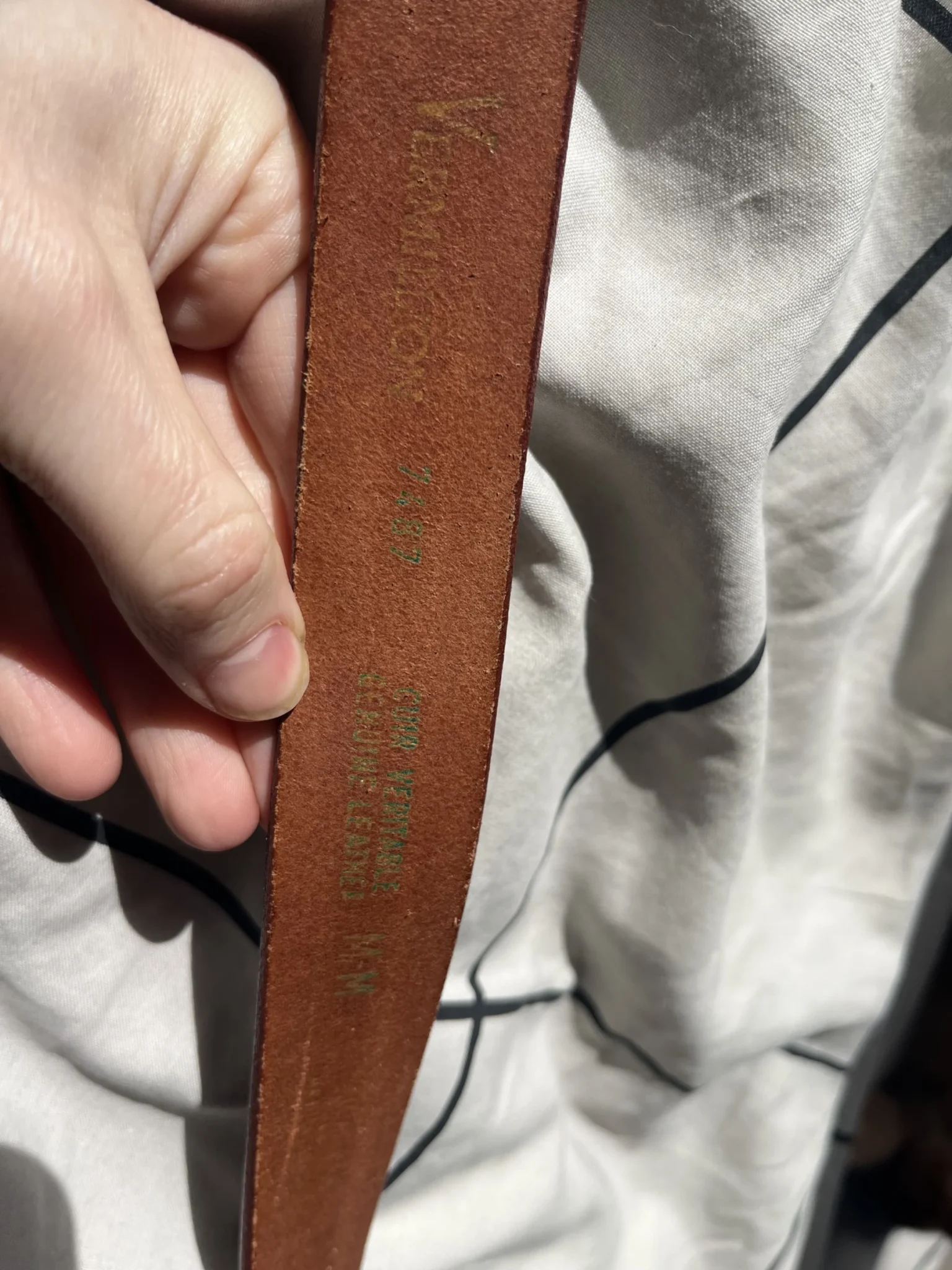 Image for Ceinture vintage en cuir