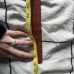 Thumbnail for Ceinture vintage en cuir