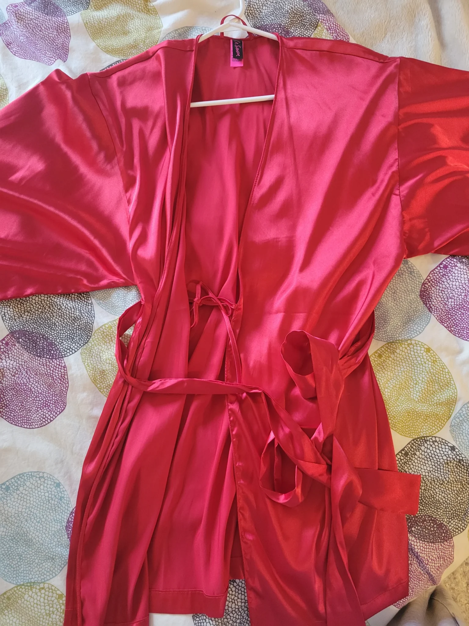 Image for Satin jacket (lingerie)