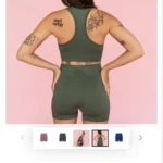 Thumbnail for Biker short rose Girl Crush